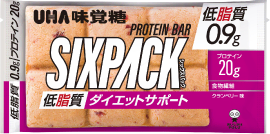 SIXPACK低脂質プロテインバー　クランベリー味