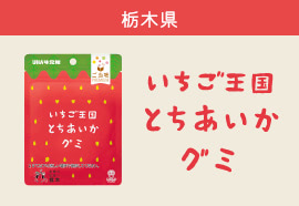 栃木県産 いちご王国 とちあいかグミ