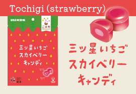 Tochigi Three-Star Strawberry Skyberry Strawberry Candy